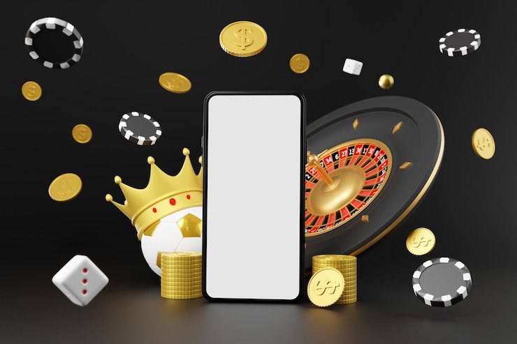 Mobile phone displaying cincin togel live football market interface